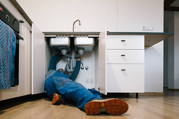 Professional Plumbing technician working in Bow, NH